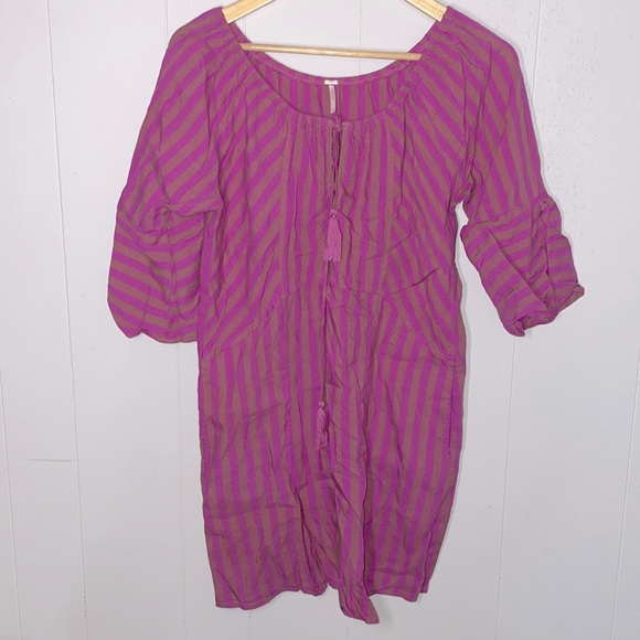 Free People Folk Town Mini Dress - Picture 8 of 13